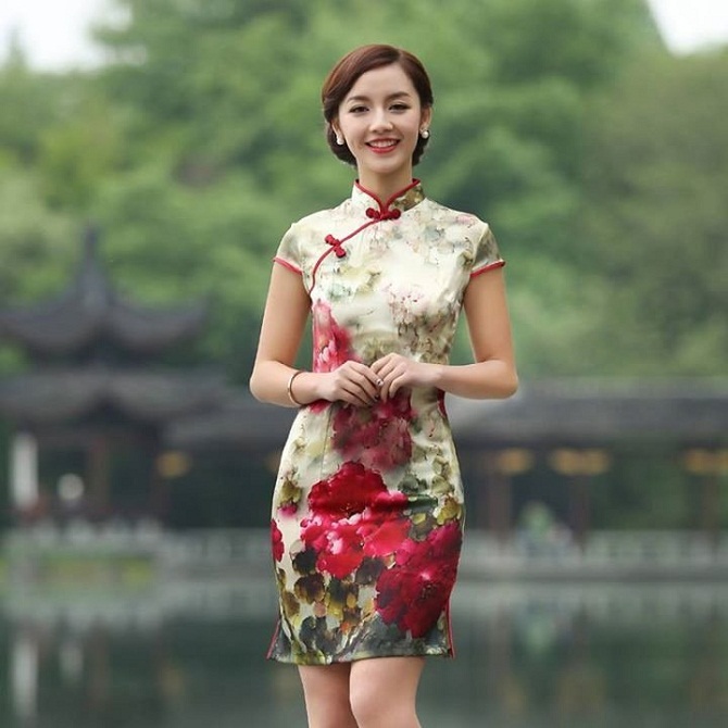 Những mẫu áo dài Thượng Hải cách tân mới nhất hiện nay  Thời trang  Việt  Giải Trí