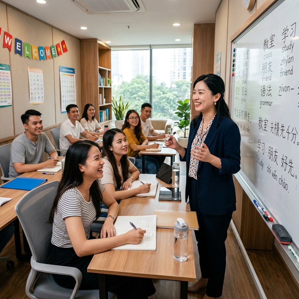 Trung tâm tiếng Trung Trác Việt Hải Phòng